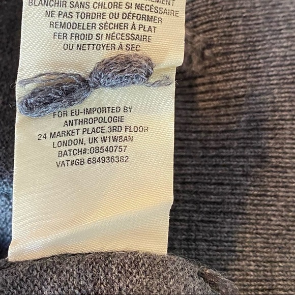 Anthropologie Angel of the North Torie Tie Back Sweater - Large - Picture 7 of 13